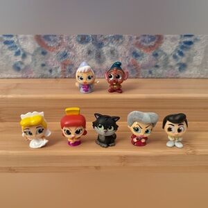 Disney Doorables Cinderella Lot of 7 GUS GUS FAIRY GODMOTHER